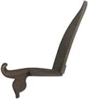 frizzen, wax cast steel, as cast, temper after fitting